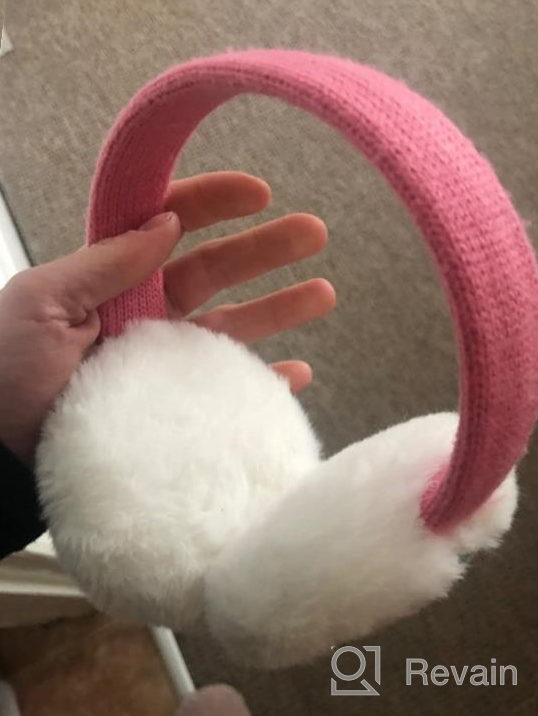 img 1 attached to Gifts Treat Unicorn Earmuffs Adjustable review by Elizabeth Gibson