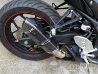 img 1 attached to Enhance Your Yamaha YZF R3 R25 2015-2018 With A High-Performance Slip-On Exhaust System Featuring Muffler review by Bubba Ott