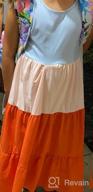 img 1 attached to UNACOO 2 Pack Sleeveless Cotton Dresses Girls' Clothing review by Wendy Garcia