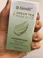img 1 attached to AirroYE Green Tea Stick Mask - Deep Cleansing, Oil Control And Hydrating - Effective For All Skin Types - Green Tea Cleansing Mask For Moisturized And Refreshed Skin review by David Romero