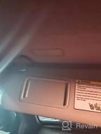 img 1 attached to Toyota Highlander Sun Visor Replacement - Passenger Side With Light (2008-2013) By SAILEAD review by Steven Lewis