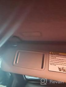 img 7 attached to Toyota Highlander Замена козырька-противосолнечного (пассажирская сторона со светом) (2008-2013) от SAILEAD