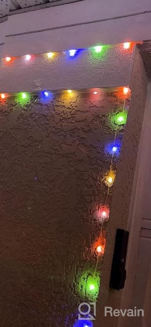 img 1 attached to BrizLabs Christmas String Lights, 270Ft 800 LED Warm White & Multicolor Color Changing Christmas Lights With Remote Timer, 11 Modes Xmas Tree Twinkle Fairy Lights For Party Indoor Xmas Tree Decor review by Chris Sandridge