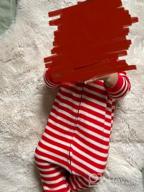 img 1 attached to 👶 Leveret 100% Cotton Christmas Footed Pajamas for Kids & Toddlers (6 Months - 5T) review by Carlos Whitfield