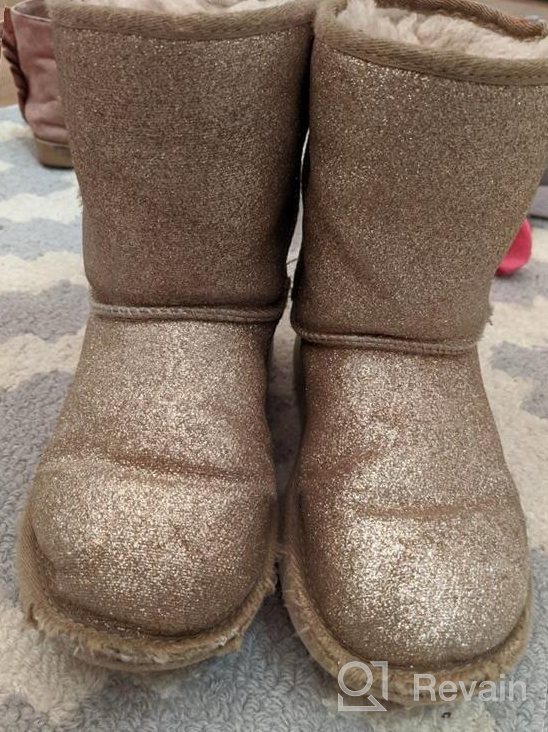 img 1 attached to 👢 Boys' UGG Classic Metallic Glitter Fashion Boots review by Brian Rogers