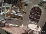 img 1 attached to Create Your Own Charming World With CUTEBEE Dollhouse Miniature And Furniture Kit - Leisurely Moment, 1:24 Scale review by Dayna Carlson