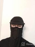 img 1 attached to UV Protection Balaclava Ski Mask For Men & Women - Windproof Full Face Neck Gaiter Bandana Scarf By COFIT review by Jason Nguyen