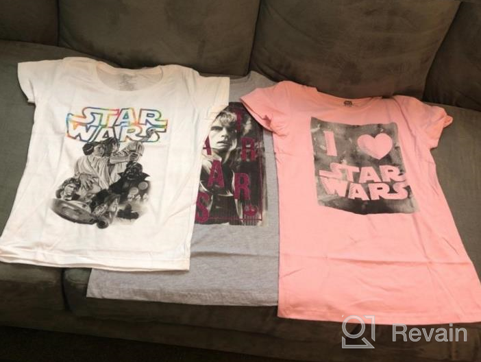 img 1 attached to Assorted Girls' Clothing with Classic Star Wars Graphics review by Saradhi Suter