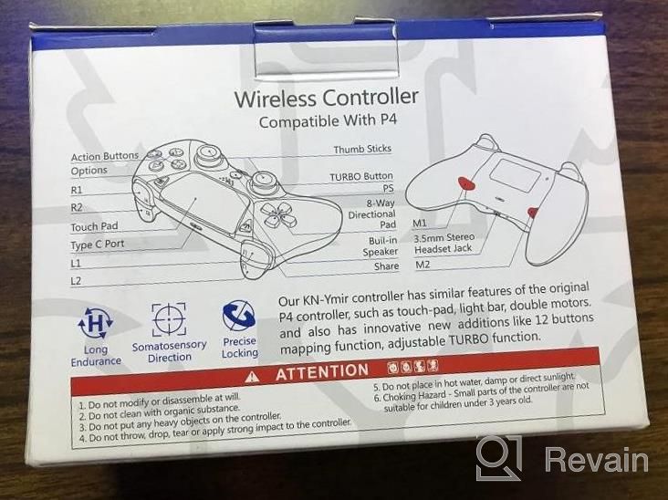 img 1 attached to Get The Ultimate Gaming Experience With OUBANG Ymir Elite PS4 Controller With Turbo And Back Paddles review by Kofi Wills