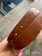 img 1 attached to Upgrade Your Style With Earnda Women'S Faux Leather Belt For Jeans review by Jerry Leon