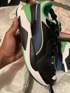 img 1 attached to PUMA Sneaker Black Puma White Fluo Green Luminous Men's Shoes review by Alan Miller