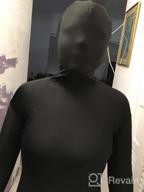 img 1 attached to Unisex Lycra Spandex Full Body Zentai Suit With Disappearing Effect By Lttcbro review by Ryan Hart