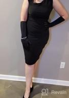 img 1 attached to Vintage Sleeveless Pencil Dress For Women: MUXXN'S Slim Retro 1950S Business Style review by Michael Hicks