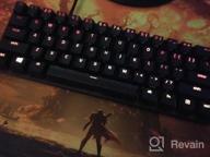 img 1 attached to Razer Huntsman Mini 60% Gaming Keyboard: Fast Keyboard Switches - Linear Optical Switches - Chroma RGB Lighting - PBT Keycaps - Onboard Memory - Classic Black review by Todd Fernandez