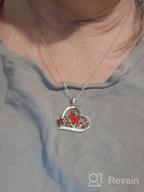img 1 attached to Women'S 925 Sterling Silver Red Cardinal Memorial Necklace - I'M Always With You Pendant Jewelry Gift review by Rudy Hilmy