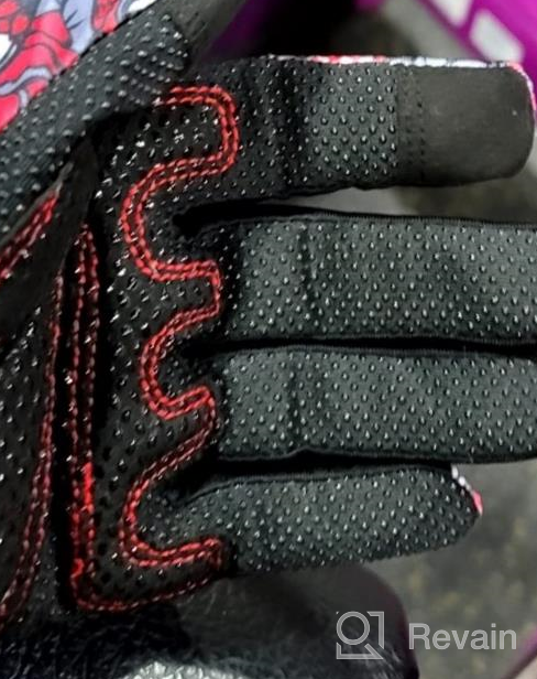 img 1 attached to Weight Lifting Gloves For Women & Men - ZEROFIRE Workout Glove With Full Palm Protection & Extra Grip For Gym, Fitness, Exercise, Training And Cycling. review by Mikey Shook