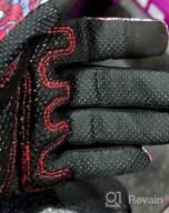 img 1 attached to Weight Lifting Gloves For Women & Men - ZEROFIRE Workout Glove With Full Palm Protection & Extra Grip For Gym, Fitness, Exercise, Training And Cycling. review by Mikey Shook