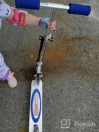 img 1 attached to Kickstart Fun And Adventure With ChromeWheels Deluxe 2-Light Up Wheel Kick Scooter For Kids - Adjustable Height And Kickstand Included For Safe Riding Experience! review by Bill Pool