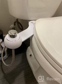 img 7 attached to BIEAR Ultra-Slim Bidet Attachment For Toilet With Dual Nozzle And Adjustable Water Pressure