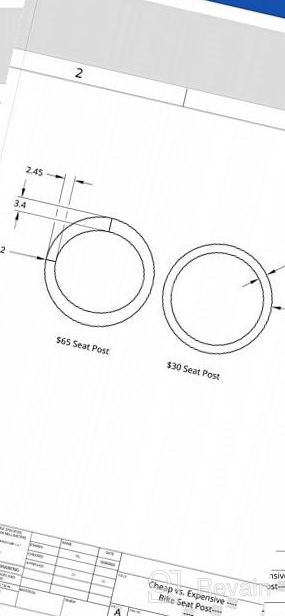 img 1 attached to Ritchey Comp 2-Volt Seatpost - Lightweight & Durable Bicycle Post review by Gerson Lagerquist