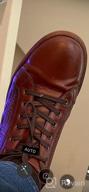 img 1 attached to Modern Men's Fashion Sneakers: Stylish Lace-up Oxford Shoes review by Shane Loredo