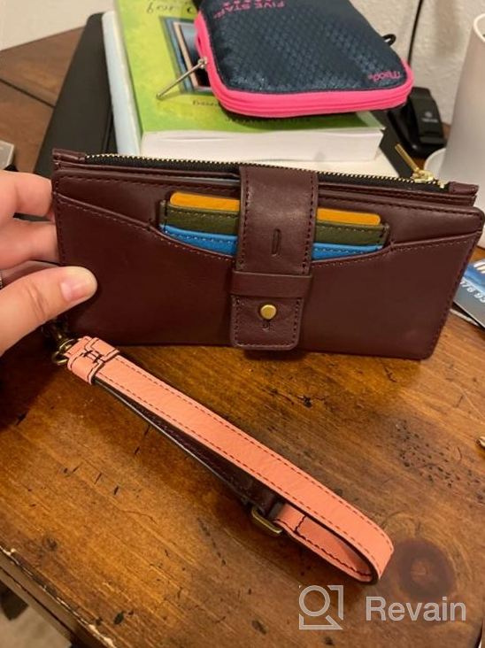 img 1 attached to 🐍 Fossil Bifold Snake Wallet SL6415246 review by Kevin Kue