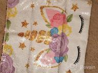 картинка 1 прикреплена к отзыву Unicorn Gifts Mermaid Reversible Sequin Throw Pillow Cover Decorative Cushion Case For Girls Room Decor, Light Pink Color (1 Pack) от Jazz Rajasingam