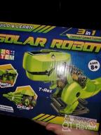 img 1 attached to Dinonano Solar Robot Toys - Build, Code, And Learn With STEM Dinosaur Kit For Boys Ages 5-12 review by Hector Watkins