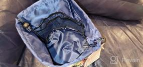 img 8 attached to Small Leopard Barrel Drawstring Cosmetic Bag - Perfect Travel Companion For Women!