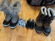 img 1 attached to Warm & Cozy: BMCiTYBM Toddler Snow Boots For Boys & Girls With Faux Fur Lining review by Stephanie Mann