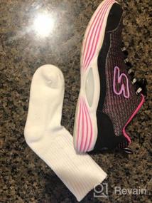 img 7 attached to Носки с полуподушечкой для девочек Jefferies Socks - набор из 6 пар: комфортная и прочная обувь для девочек.