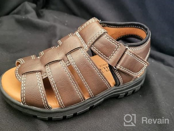 img 1 attached to 👦 Boys' Shoes for Sandals - BALL BAND Toddler Fisherman Sandals review by Tim Hollins