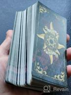 img 2 attached to Divination Tarot Waite Cards 78 Cards and Instructions with Spreads Holographic Metaphorical Universal Classic review by Ada Boguszewska ᠌