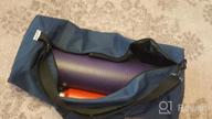 img 1 attached to Large Yoga Mat Bag & Carrier - Compact With Pockets, Fits Most Mats, Extra Wide, Adjustable Strap | YogaAddict review by Mark Bearden