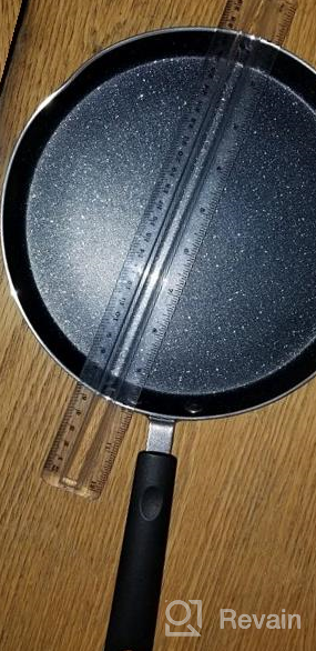img 1 attached to Mokpi'S Nonstick Crepe Pan For Perfect Pancakes And Omelets - Ideal For Camping And Kitchen Use (8-Inch, Pink) review by Michelle Carey