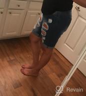 img 1 attached to Womens High Waist Distressed Denim Shorts With Ripped Holes By Olrain review by Jeff Ross