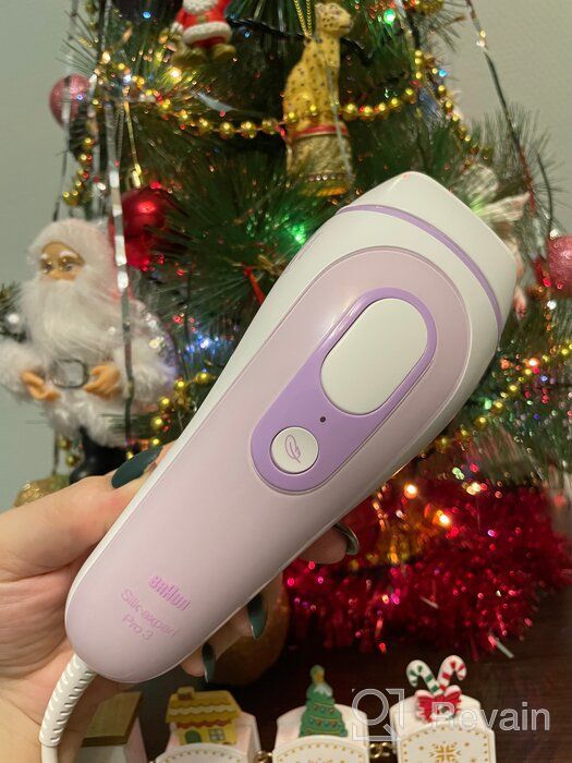 img 1 attached to 🌸 Braun IPL Hair Removal for Women, Silk Expert Pro 3 PL3111 with Venus Smooth Razor, FDA Cleared, Permanent Hair Regrowth Reduction for Body & Face, Corded review by Anastazja Orebska ᠌