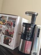 img 1 attached to Transform Your Health With The HUROM HZ Slow Juicer In Sleek Silver review by Jeremy Adams