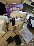 img 1 attached to Sewing Mini Sewing Machine / Sewing Machine / Portable Sewing Machine / Compact Sewing Machine / Needlework / Luoweite review by Mateusz Sobczyk ᠌