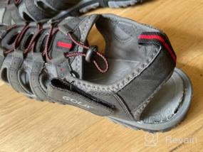 img 8 attached to Gola Shingle Outdoor Trekking Sandals: Durable Men's Shoes for Adventures