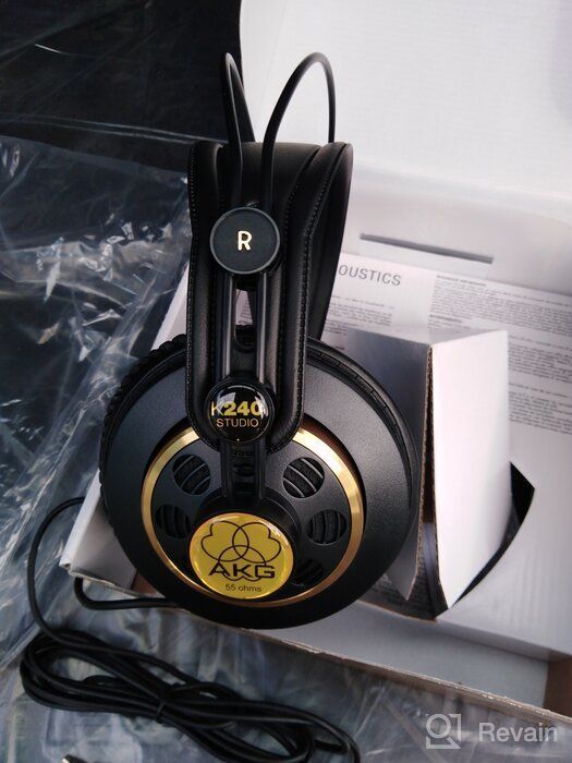 img 1 attached to AKG K240 Studio Professional Headphones Bundle with Hard Shell Case - Superior Sound and Protection (2 Items) review by Junseo Siu ᠌