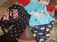 img 1 attached to Girls Pajamas Long Sleeve Snug-Fit Cotton Pjs Set Sleepwear review by Michelle Frey