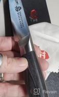 img 1 attached to BLACK HAWK SERIES Meat Cleaver Butcher Knife 6", High Carbon Stainless Steel Pakkawood Handle - Wallop Chopper Knife For Bone With Gift Box review by Jesse Spoja
