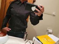 img 1 attached to Effortlessly Chic: Alex Vando Women'S Long Sleeve Stretch Work Shirt In Regular Fit review by Alex Foley