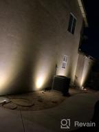 img 1 attached to Illuminate Your Outdoor Paradise With 8-Pack 24W LED Landscape Spotlights - IP66 Waterproof, Warm White And Low Voltage review by Marcus Barlow