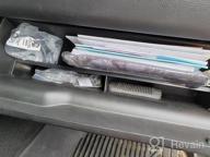 img 1 attached to 🧤 Ultimate Glove Box Organizer for Dodge RAM 1500 - Motrobe ABS Divider, Black - 2019-2023 Accessories review by John Langdon