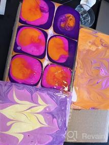 img 5 attached to Creative Craft Kit Art Set For Kids 6-12: Water Marbling Paint Kit - Arts & Crafts, Gifts Idea!