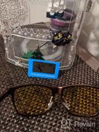 картинка 1 прикреплена к отзыву Metal Frame Night Driving Glasses For Men: BIRCEN HD Anti-Glare Night Vision Glasses For Safe Driving от Dallas Grover