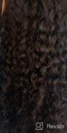 img 1 attached to Get Gorgeous Curls With ALLRUN Kinky Curly Lace Front Wig - 100% Brazilian Virgin Human Hair, Pre-Plucked With Baby Hair And 150% Density, Perfect For Women (14Inch) review by Ryan Cornelison