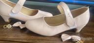 img 1 attached to ADAMUMU Girls Shoes Dress Wedding Girls' Shoes in Flats review by Morgan Ostwalt